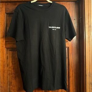 TALENTLESS Classic Black Tee